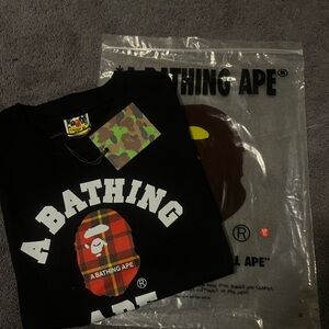 A Bathing Ape Black T-Shirt
